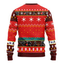 Black Panther Ugly Christmas Sweater Red Brown 1 Amazing Gift Idea Thanksgiving Gift Nearkii