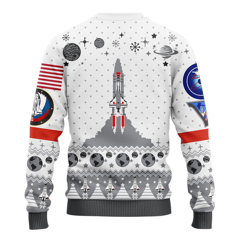 USA NASA Ugly Christmas Sweater Xmas Gift Nearkii