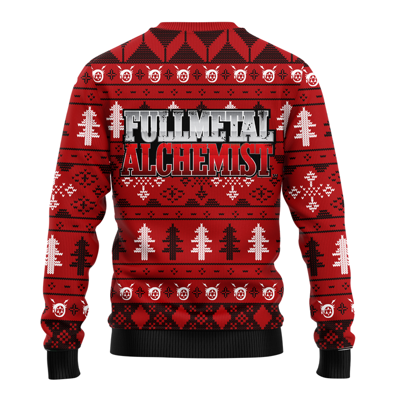 Fulmetal Alchemist Ugly Christmas Sweater Anime Xmas Gift Nearkii