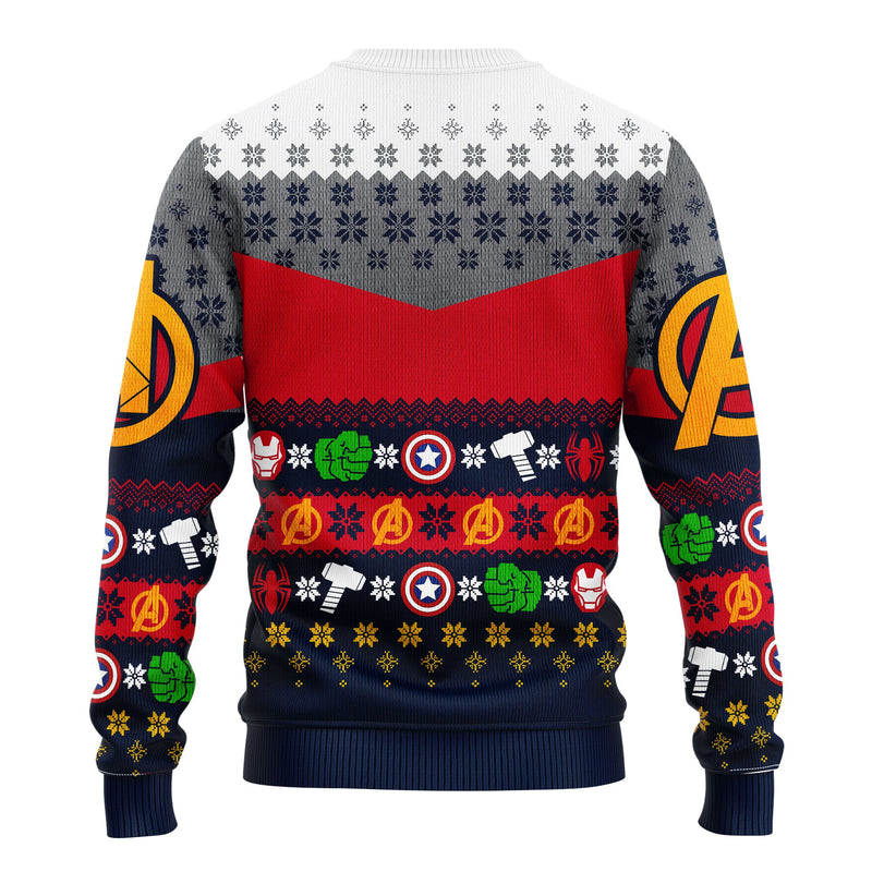 Avengers Team Ugly Christmas Sweater Amazing Gift Idea Thanksgiving Gift Nearkii