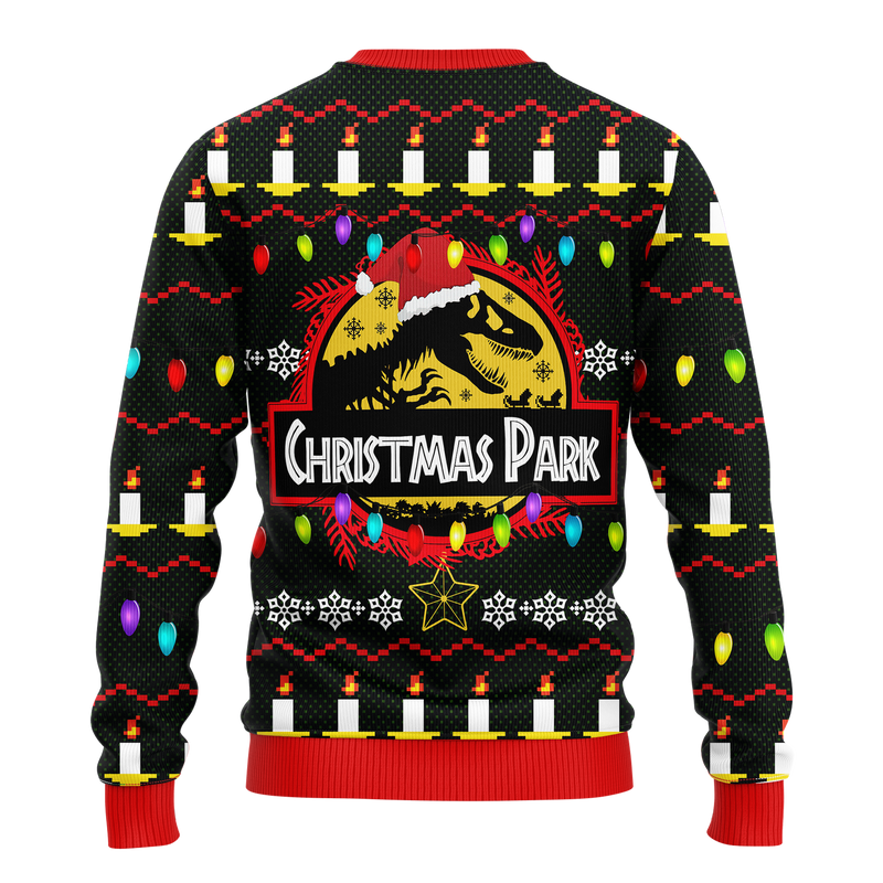 Jurassic Park Trex Ugly Christmas Sweater Anime Xmas Gift Nearkii
