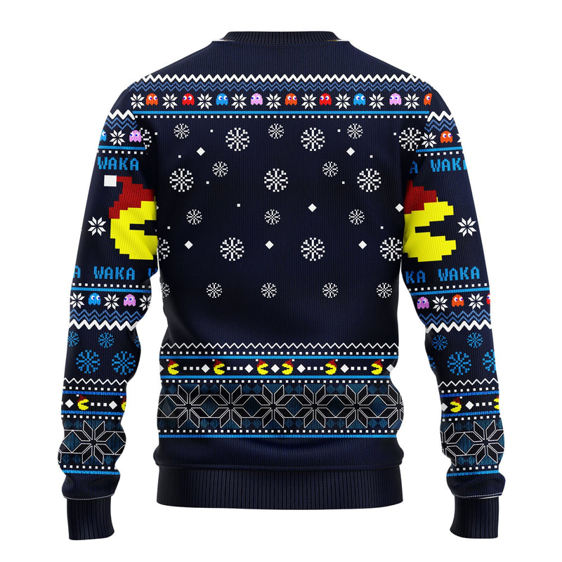 Pacman Ugly Christmas Sweater Amazing Gift Idea Thanksgiving Gift Nearkii