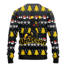 Pokemon Eevee Evolution Umbreon Ugly Christmas Sweater Anime Xmas Gift Nearkii