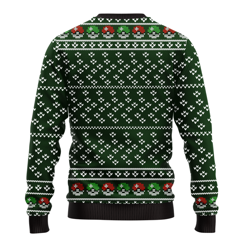 Pokemon Eevee Evolution Ugly Christmas Sweater Anime Xmas Gift Nearkii
