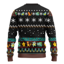 Pokemon Pikachu And Gen 1 Ugly Christmas Sweater Anime Xmas Gift Nearkii