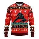 Black Panther Ugly Christmas Sweater Red Brown 1 Amazing Gift Idea Thanksgiving Gift Nearkii
