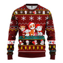 Cat Cartoon Cute Noel Mc Ugly Christmas Red Brown 1 Amazing Gift Idea Thanksgiving Gift