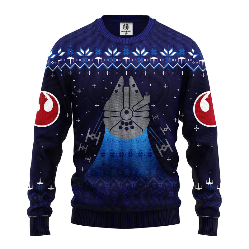 Star Wars Blue Navi Winter Ugly Sweater Amazing Gift Idea Thanksgiving Gift Nearkii