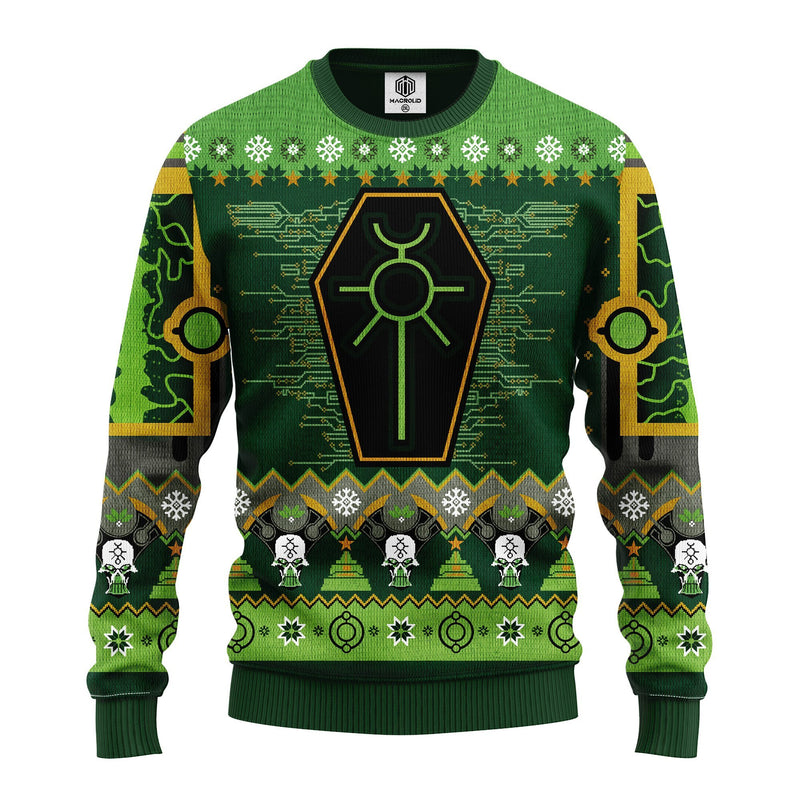 Warhammer 40K Green Ugly Christmas Sweater Amazing Gift Idea Thanksgiving Gift Nearkii