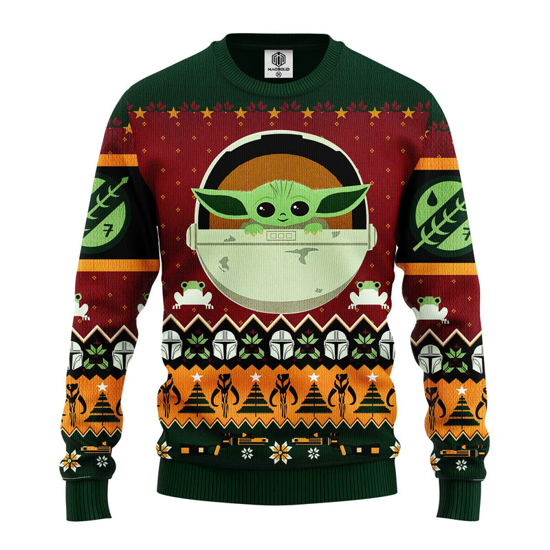 Baby Yoda Ugly Christmas Sweater Amazing Gift Idea Thanksgiving Gift Nearkii