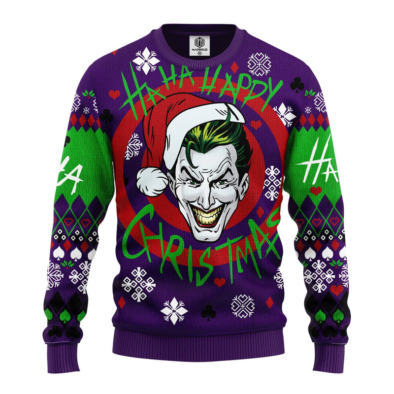 Joker Green Ugly Christmas Sweater Amazing Gift Idea Thanksgiving Gift Nearkii