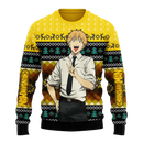 Chainsaw Man Denji Ugly Christmas Sweater Anime Xmas Gift Nearkii