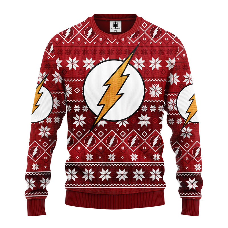 The Flash Ugly Christmas Sweater Amazing Gift Idea Thanksgiving Gift Nearkii