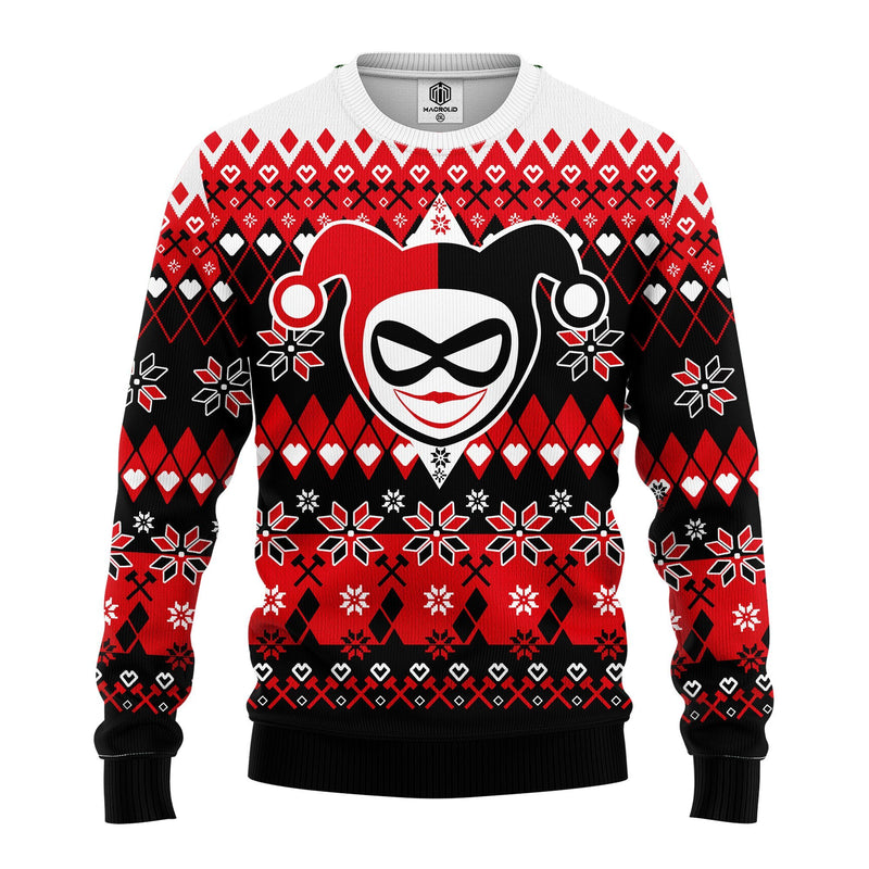 Harley Queen Suicide Squad Ugly Christmas Sweater Amazing Gift Idea Thanksgiving Gift Nearkii