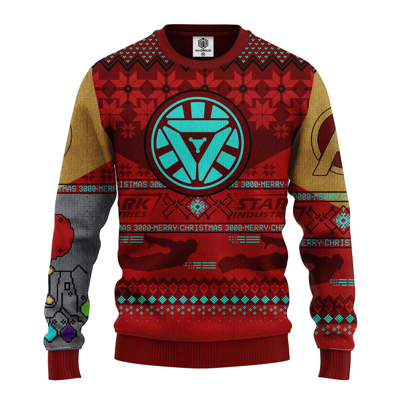 Iron Man Ugly Christmas Sweater Amazing Gift Idea Thanksgiving Gift