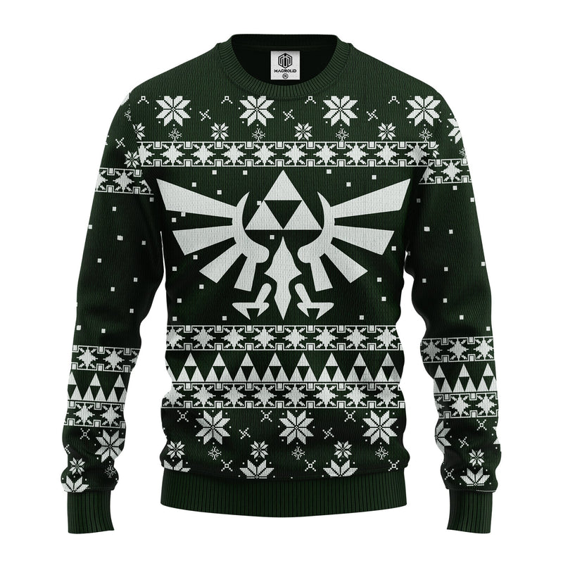 Legend Of Zelda Green Ugly Christmas Sweater Amazing Gift Idea Thanksgiving Gift Nearkii