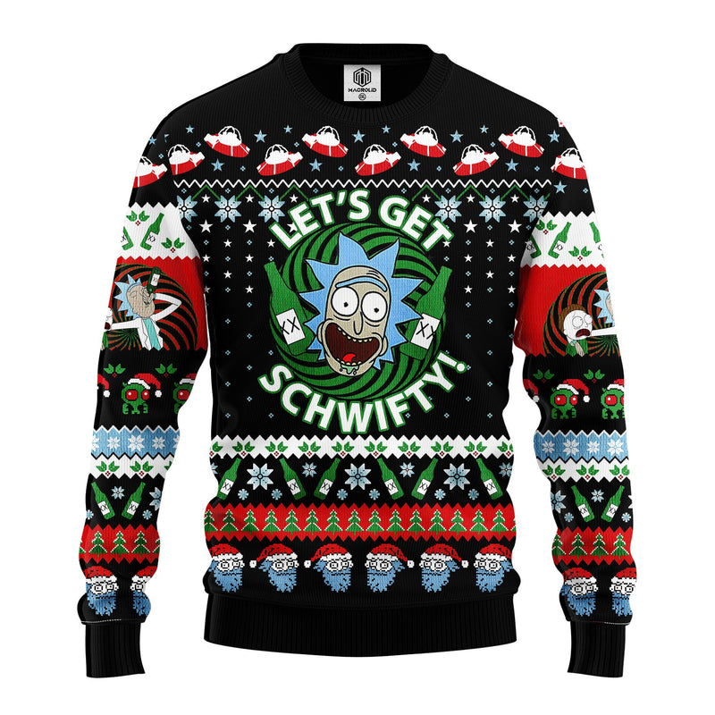 Rick And Morty Let Ugly Christmas Sweater Amazing Gift Idea Thanksgiving Gift Nearkii