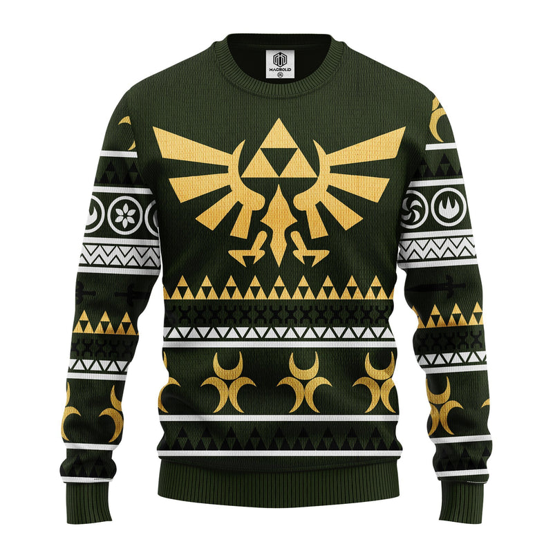 The Legend Of Zelda Ugly Christmas Sweater Amazing Gift Idea Thanksgiving Gift Nearkii