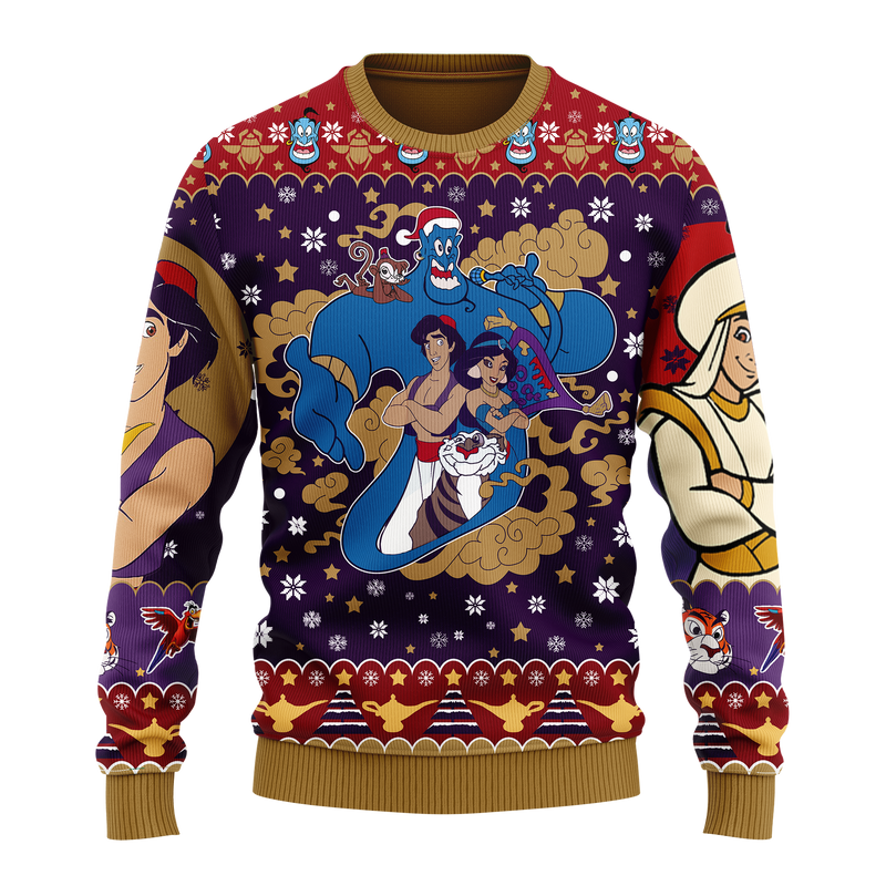 Aladin Ugly Christmas Sweater Xmas Gift Nearkii