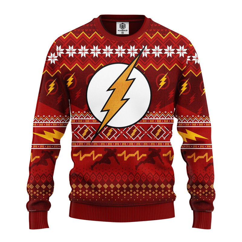 The Flash Ugly Christmas Sweater Amazing Gift Idea Thanksgiving Gift Nearkii