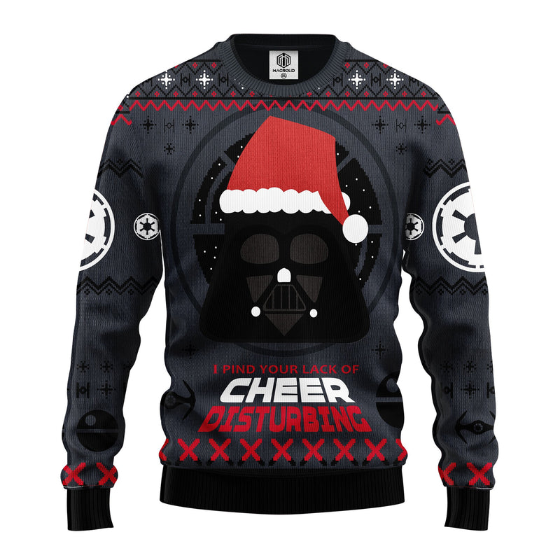 Darth Vader Cheer Ugly Christmas Sweater Amazing Gift Idea Thanksgiving Gift Nearkii