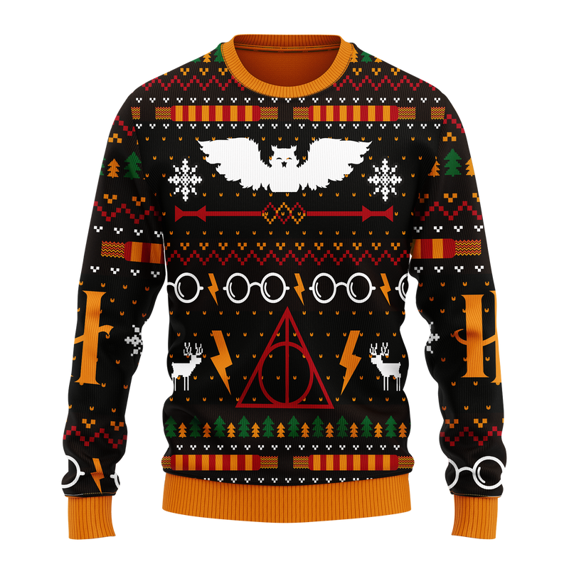 Harry Potter Ugly Christmas Sweater Anime Xmas Gift Nearkii