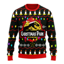 Jurassic Park Trex Ugly Christmas Sweater Anime Xmas Gift Nearkii