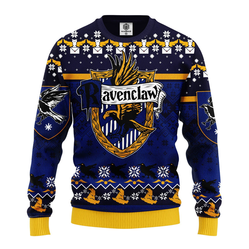 Ravenclaw Harry Potter Ugly Christmas Sweater Amazing Gift Idea Thanksgiving Gift Nearkii