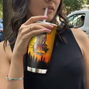 Bear Beer Orange Camping Camfire Tumbler 2023 Nearkii