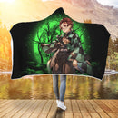 Tanjiro Moonlight Economy Hooded Blanket Nearkii