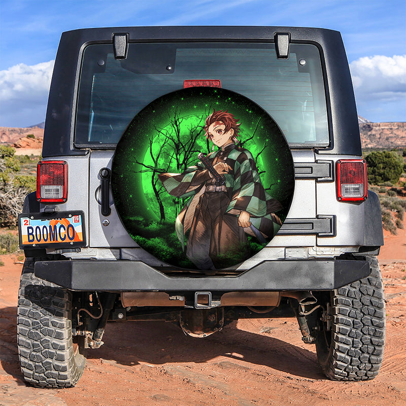 Tanjiro Demon Slayer Spare Tire Cover Gift For Campers Nearkii