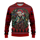 Tanjirou Kimesu No Yaiba Mc Ugly Christmas Sweater Thanksgiving Gift Nearkii