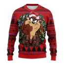 Taz Of Looney Tunes Noel Mc Ugly Christmas Sweater Thanksgiving Gift Nearkii