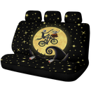 The Nightmare Before Christmas Moon Car Back Seat Covers Decor Protectors Nearkii