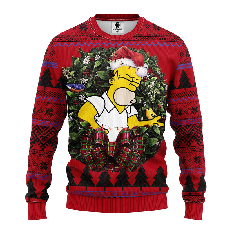 The Simpson Noel Mc Ugly Christmas Sweater Thanksgiving Gift Nearkii