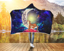 Tiger Winnie The Pooh Love You To The Moon Galaxy Economy Hooded Blanket Nearkii