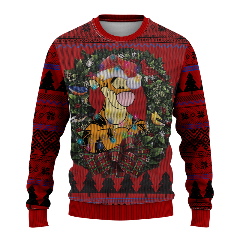 Tigger Winnie The Pooh Christmas Mc Ugly Christmas Sweater Thanksgiving Gift Nearkii