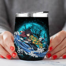 Tomioka Giyuu Moonlight Love You To Moon And Back Premium Wine Tumbler Nearkii