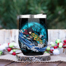 Tomioka Giyuu Moonlight Love You To Moon And Back Premium Wine Tumbler Nearkii