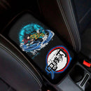 Tomioka Giyuu Moonlight Premium Custom Armrest Center Console Cover Car Accessories Nearkii