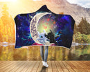 Toothless Light Fury Night Fury Love You To The Moon Galaxy Economy Hooded Blanket Nearkii