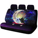 Toothless Light Fury Night Fury Love You To The Moon Galaxy Premium Custom Car Back Seat Covers Decor Protectors Nearkii