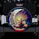 Totoro Ghibli Snorlax Pokemon Love You To The Moon Galaxy Car Spare Tire Covers Gift For Campers Nearkii