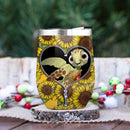 Turtle Sunflower Zipper Wine Tumbler Nearkii