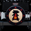 Typhlosion Pokemon Evolution Fire Jeep Car Spare Tire Covers Gift For Campers Nearkii
