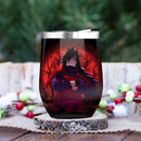 Uchiha Madara Moonlight Love You To Moon And Back Premium Wine Tumbler Nearkii