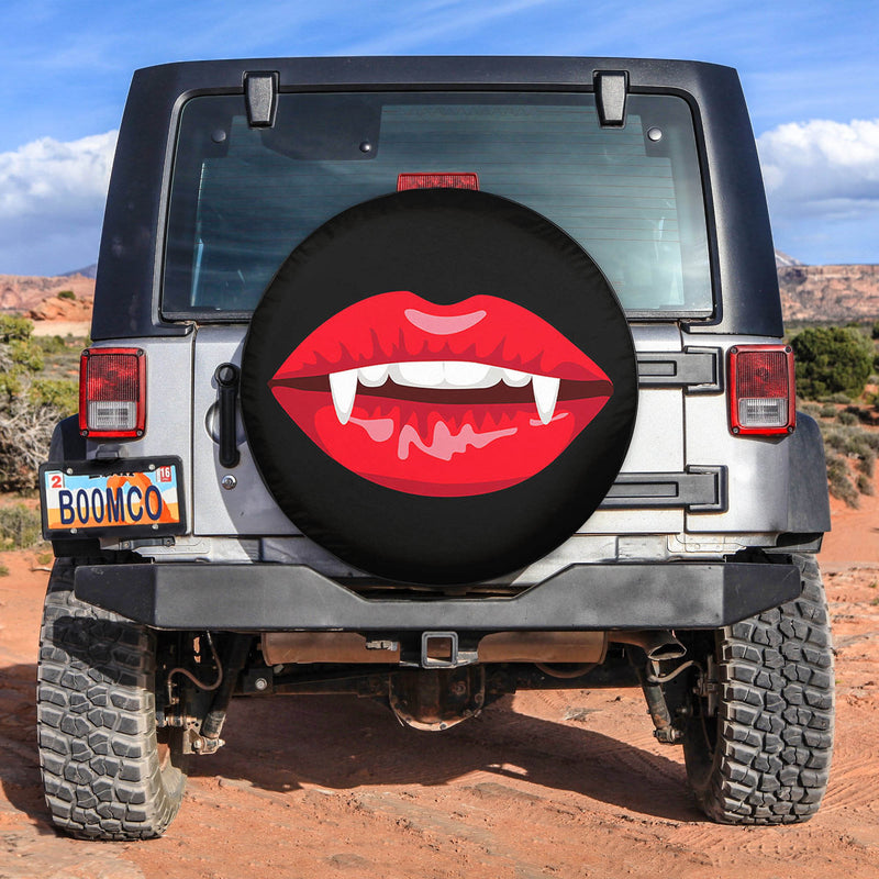 Vampire Mouth Spare Tire Covers Gift For Campers Nearkii
