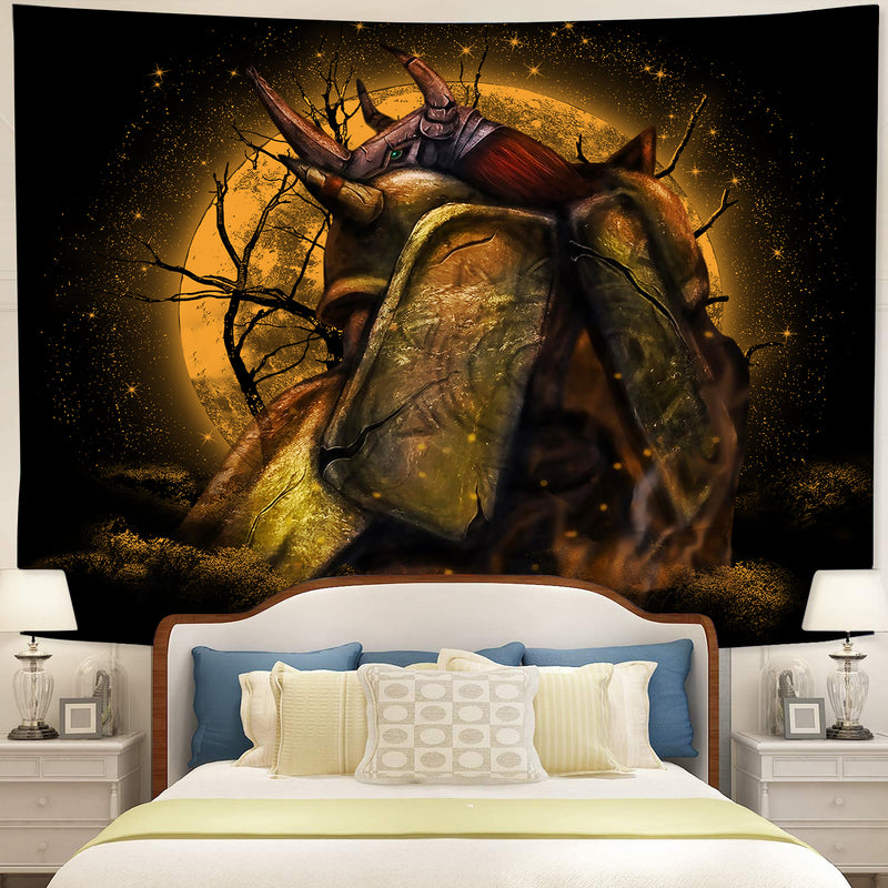 Wargreymon Digimon Moonlight Tapestry Room Decor Nearkii