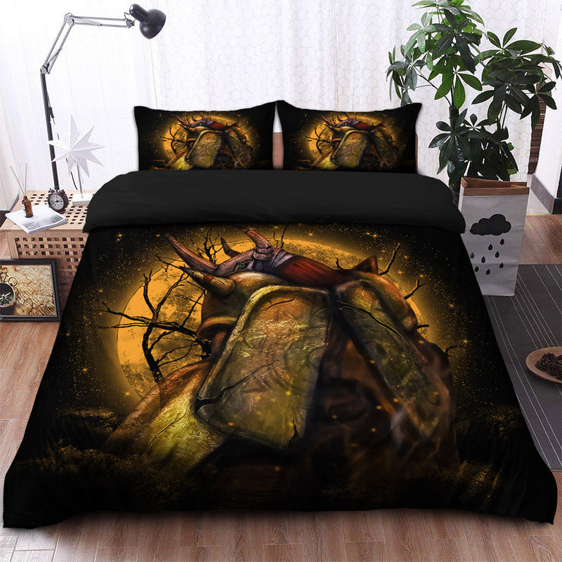 Wargreymon Digimon Moonlight Bedding Set Duvet Cover And 2 Pillowcases Nearkii