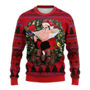 White Rabbit Queen Alice In Wonderland Noel Mc Ugly Christmas Sweater Thanksgiving Gift Nearkii